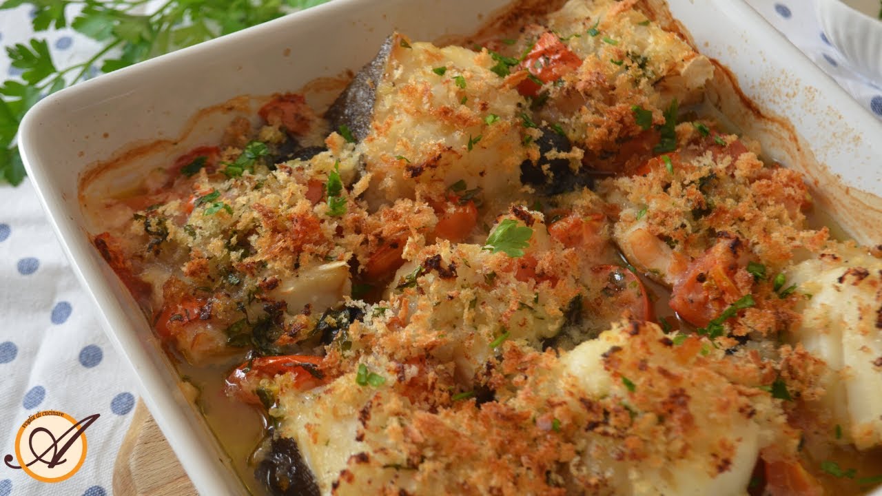 baccalà con patate e cipolle al forno