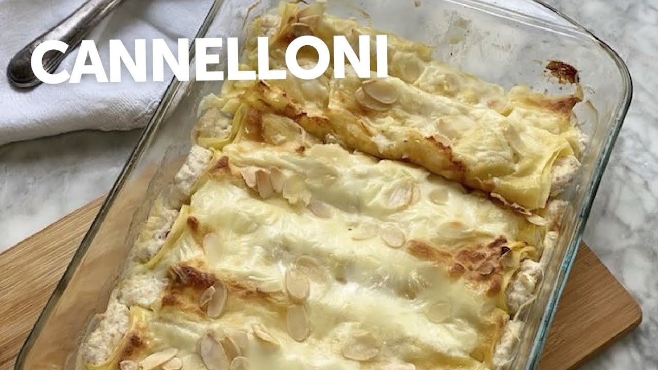 cannelloni con ricotta e prosciutto cotto