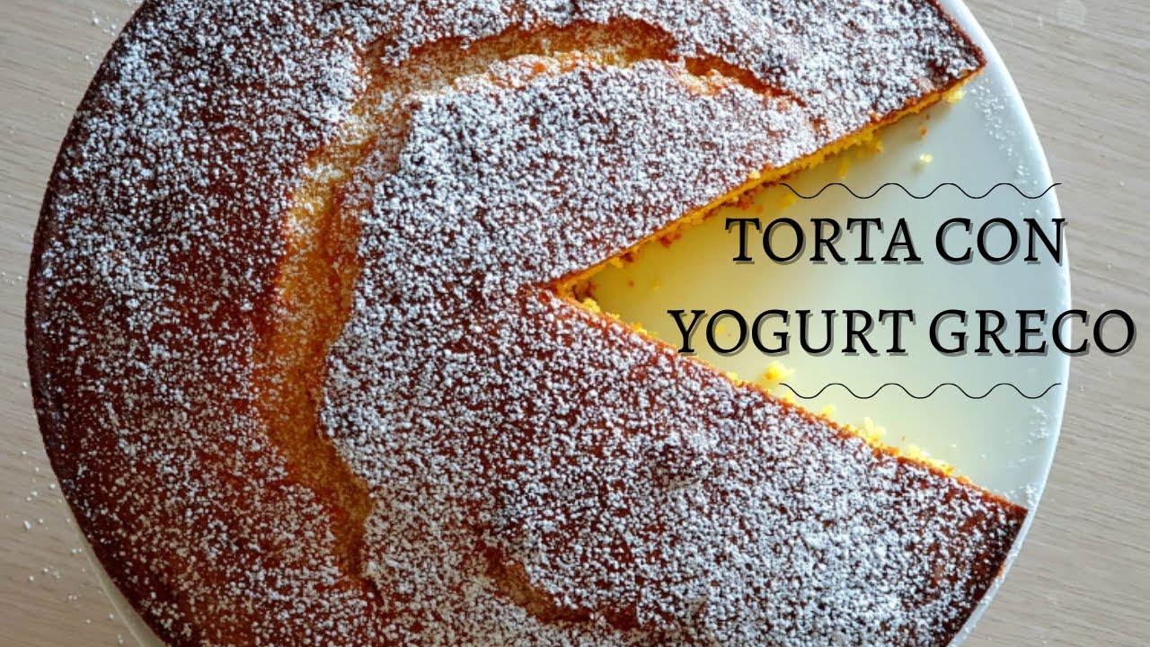 ciambella con yogurt greco e gocce di cioccolato