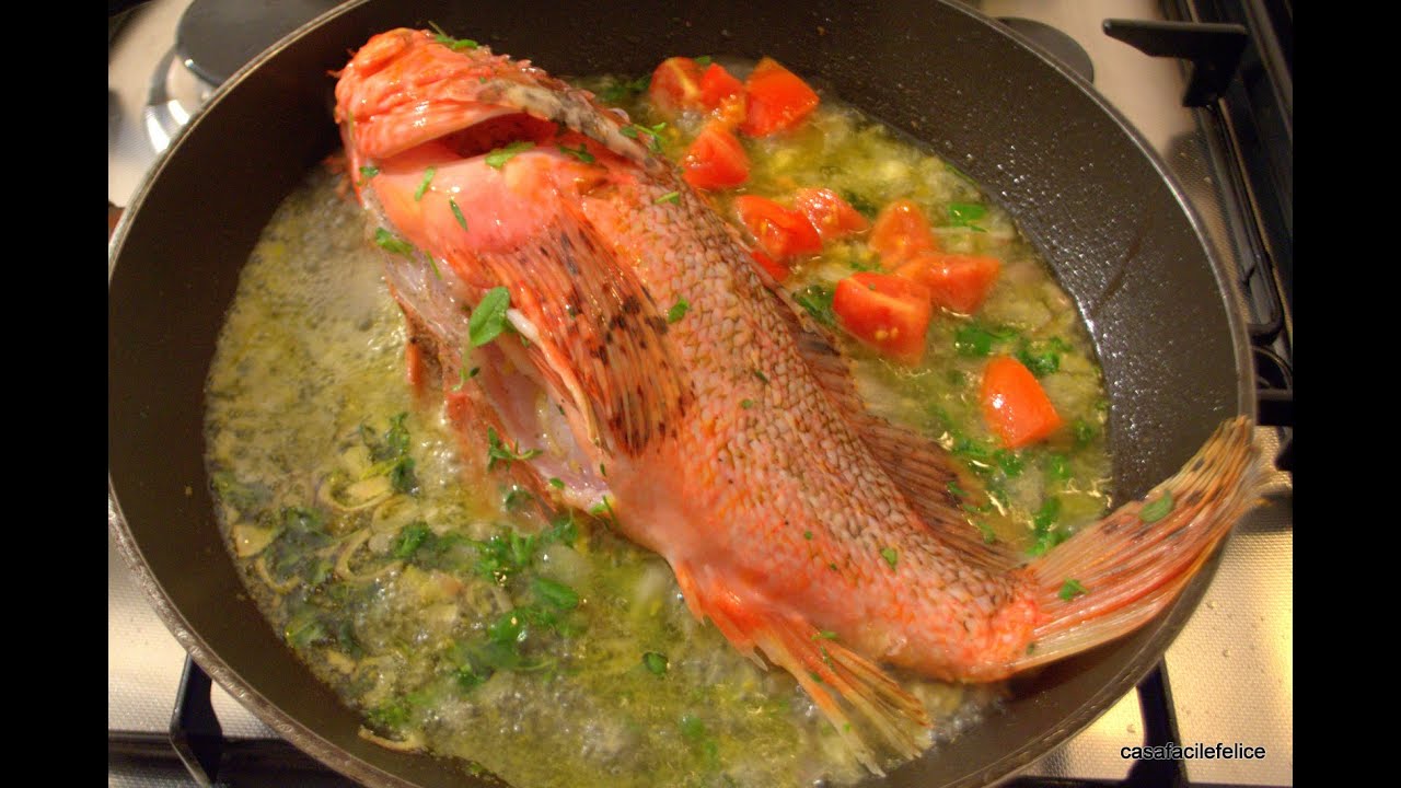 come cucinare lo scorfano in padella