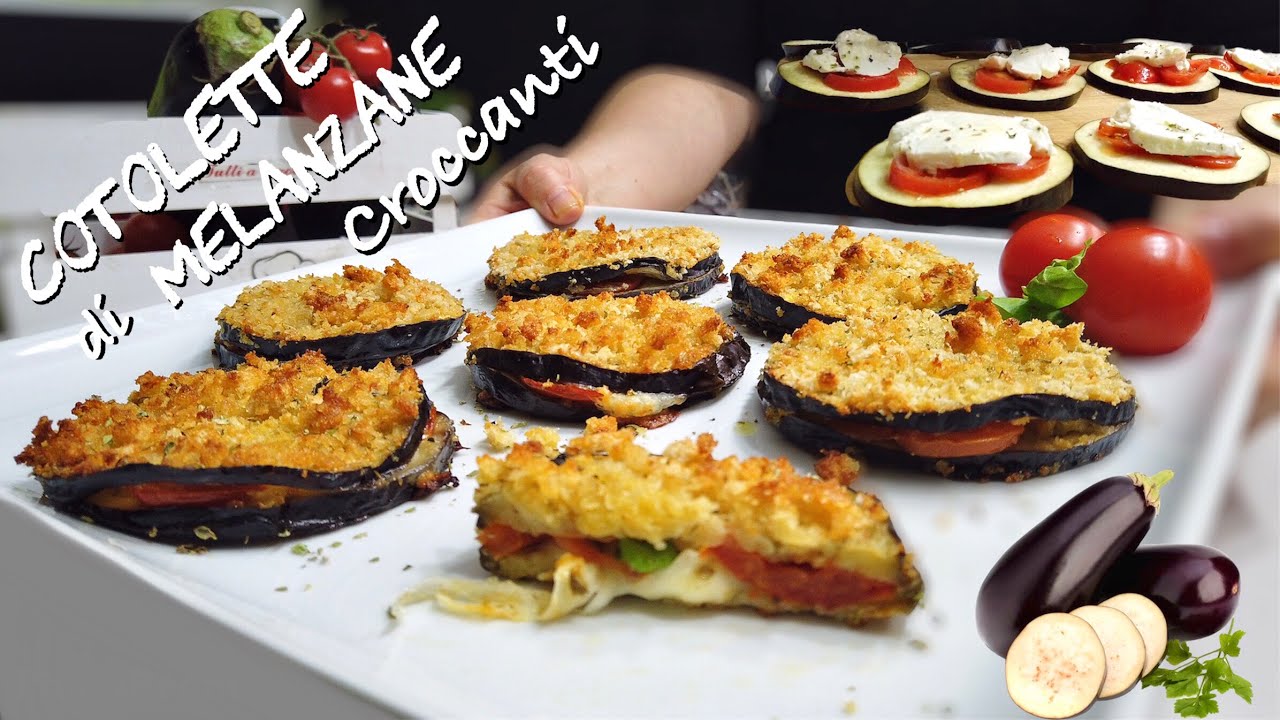 cotolette di verdure croccanti al forno