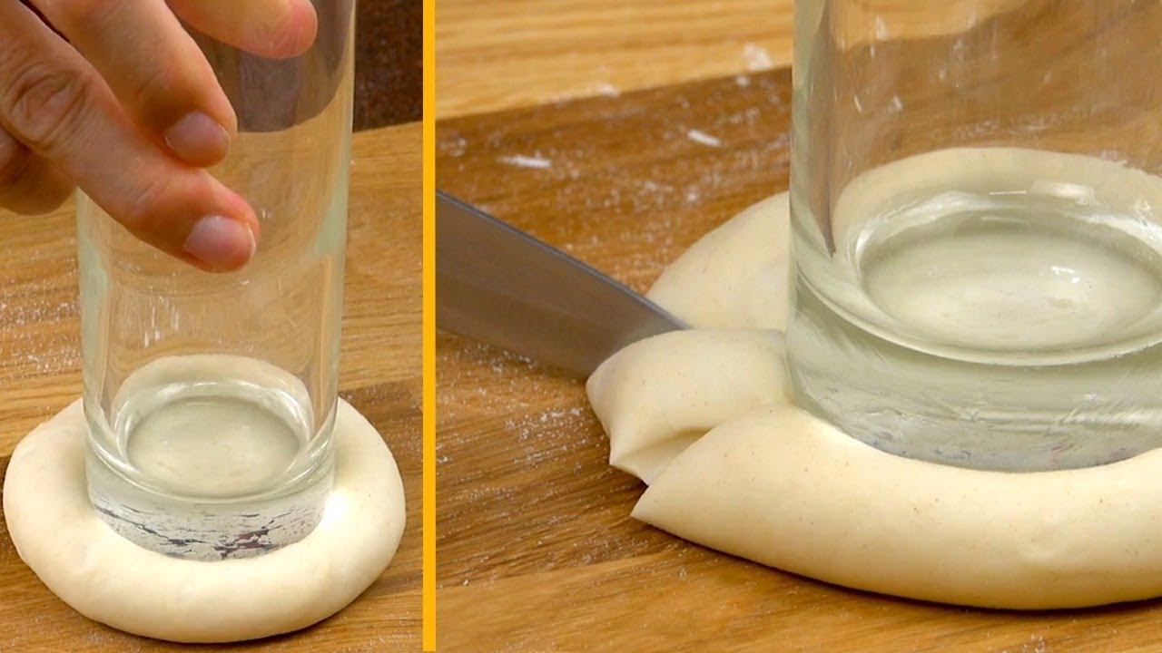 dolci con la pasta di pizza avanzata