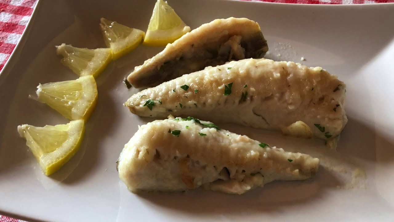 filetti di gallinella in padella limone