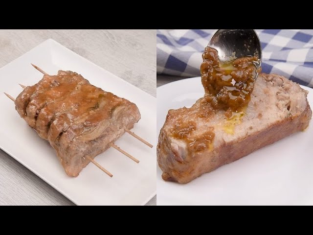 filetto di maiale all'arancia in padella