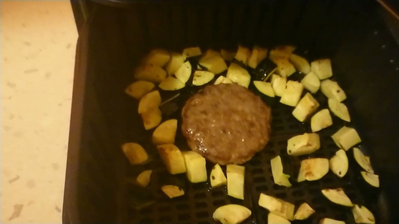 hamburger friggitrice ad aria quanto tempo