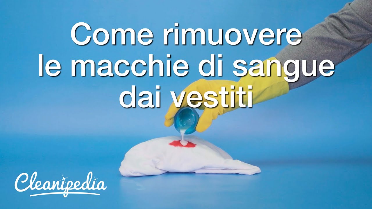 macchie di sangue sul materasso come toglierle