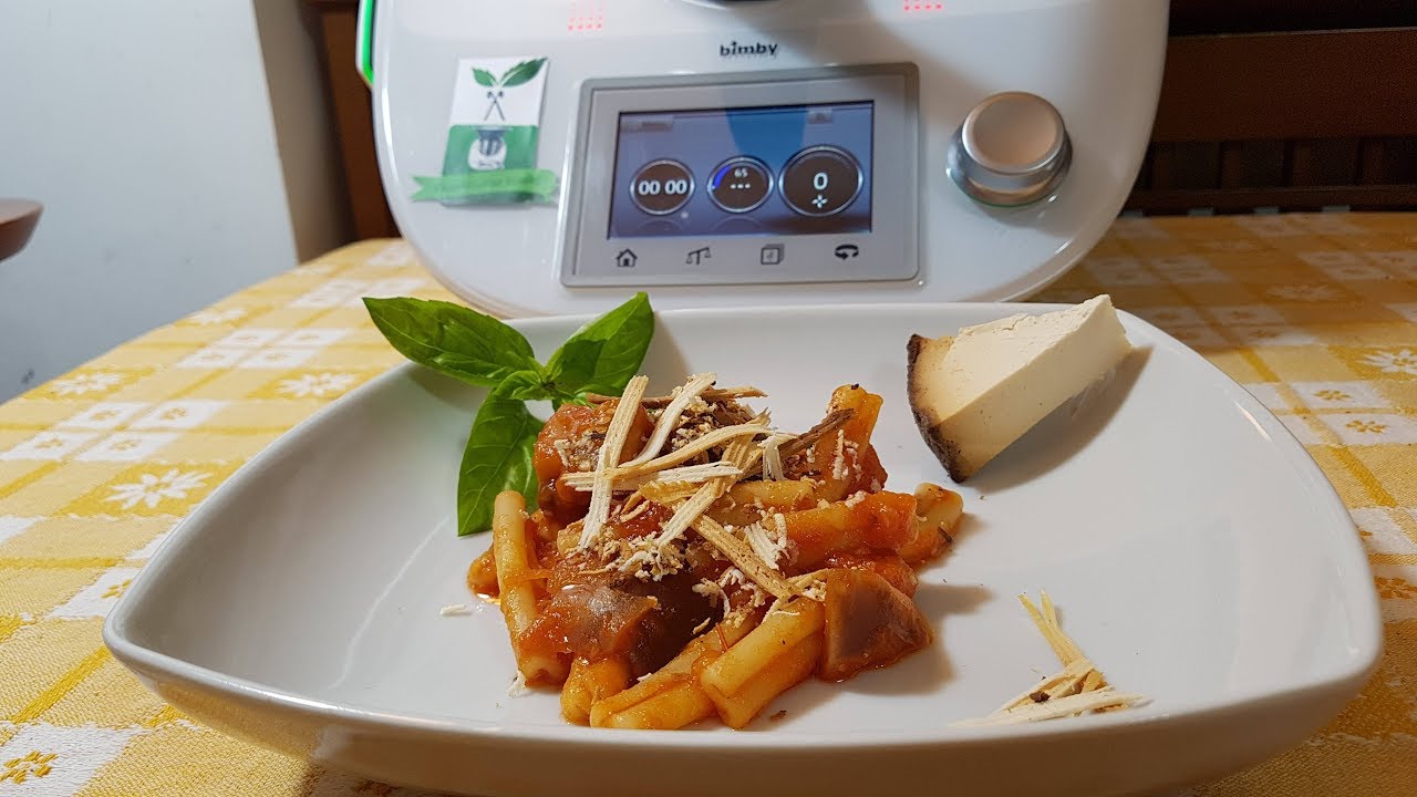 pasta con le melanzane con il bimby
