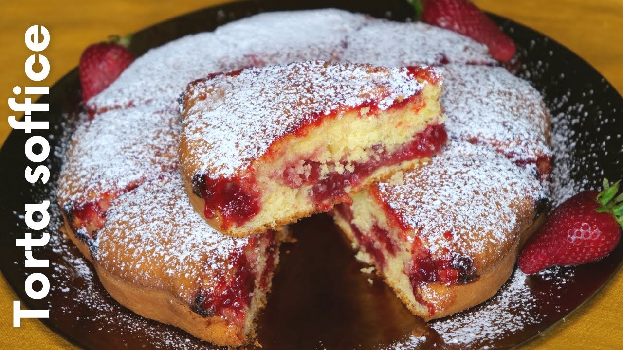 torta al cioccolato con marmellata nell'impasto