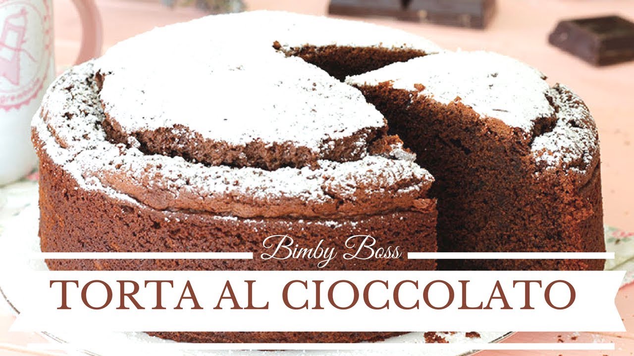 torta al cioccolato fondente con bimby