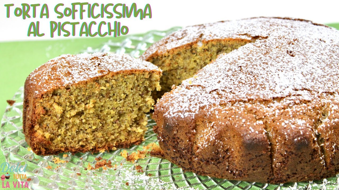 torta con farina di pistacchio e cioccolato